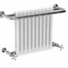 Edwardian Traditional Towel Radiator, 741 X 491, Chrome & White, Holborn London 1855 1 Edwardian Traditional Towel Radiator, 741 X 491, Chrome & White, Holborn London 1855 -Perfect Finish Holborn Edwardian Main