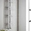 Kartell New York 906 X 500mm Designer Bathroom Radiator - Chrome 1 Kartell New York 906 X 500mm Designer Bathroom Radiator - Chrome -Perfect Finish Kartell JFK RDB