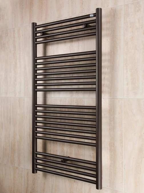 Zehnder Klaro 1708 X 500 Towel Radiator - Quartz Brown 3 Zehnder Klaro 1708 X 500 Towel Radiator - Quartz Brown