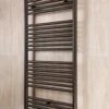 Zehnder Klaro 1148 X 600 Towel Radiator - Quartz Brown