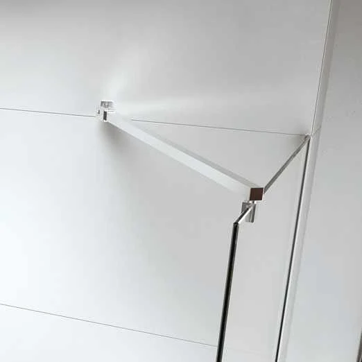 Roman Wetroom Glass Panel Square Low Level Brace Kit For 6mm To 10mm Glass - LBBK4590SQ 4 Roman Wetroom Glass Panel Square Low Level Brace Kit For 6mm To 10mm Glass - LBBK4590SQ - Image 2