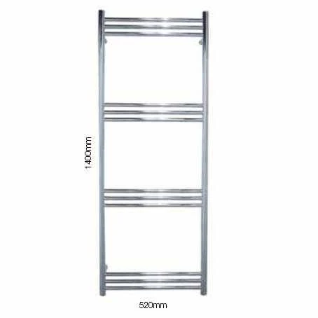 1400 X 520mm Sussex Lewes Stainless Steel Towel Rail - JIS Europe 3 1400 X 520mm Sussex Lewes Stainless Steel Towel Rail - JIS Europe
