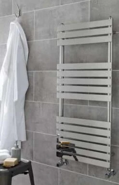 Kartell Memphis 1200 X 600mm Chrome Bathroom Towel Rail