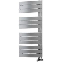Orpington Curved Panel Ladder Radiator 550 X 1080 X 49mm - Chrome