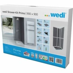 Wedi Fundo Primo Wetroom Shower Kit 900 X 900 X 40mm