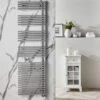 Redroom Omnia Titane Left Hand Towel Radiator, 1681 X 496mm 2 Redroom Omnia Titane Left Hand Towel Radiator, 1681 X 496mm -Perfect Finish Redroom Omnia OML170050335 Lifestyle 2
