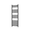 1600 X 600mm Black Towel Radiator - Scudo -Perfect Finish ST 40160 B CUTOUT 001 2