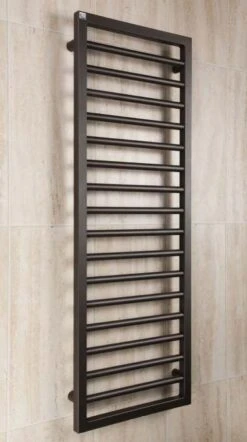 Zehnder Subway Quartz Brown Towel Rail 1261 X 450mm