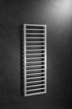 Zehnder Subway Towel Radiator - 973 X 450mm - Titane