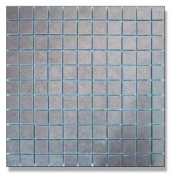 Abacus Direct Porcelain Fino Mosaic Tile Grey - 2.5cm - 300 X 300mm Box Of 11 Tiles
