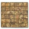 Abacus Bronze & Black Glass Mosaic Tile Sheet 300 X 300mm -Perfect Finish TLSM 10 1020 IMAGE