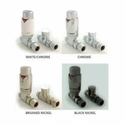 DQ Cube Double 1771 X 400 Vertical Radiator White 17 DQ Cube Double 1771 X 400 Vertical Radiator White -Perfect Finish TRV straight 17