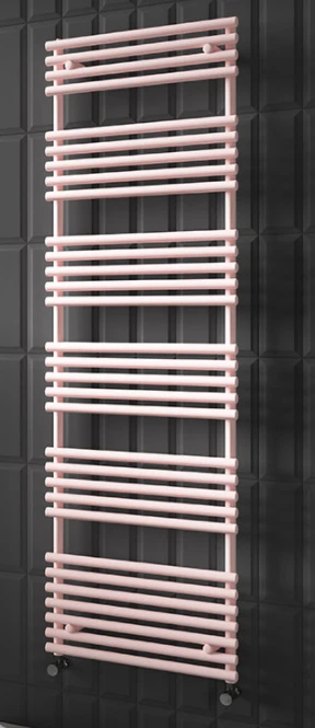 Redroom TT Lux Blush Pink Designer Towel Radiator 1635 X 496mm - Barwick 3 Redroom TT Lux Blush Pink Designer Towel Radiator 1635 X 496mm - Barwick