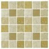 Abacus Travertine Marble Large Mosaic Mixed Colour Sheet 30 X 30cm Box Of 5 2 Abacus Travertine Marble Large Mosaic Mixed Colour Sheet 30 X 30cm Box Of 5 -Perfect Finish Travertine NT0009