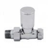 Abacus Arc Straight Radiator Valves Chrome -Perfect Finish ULRV 20 0510 IMAGE rd