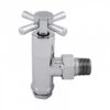 Abacus Ultima Quattro Angled Radiator Valve Chrome -Perfect Finish ULRV 25 0505 IMAGE rd