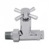 Abacus Ultima Quattro Straight Radiator Valve Chrome -Perfect Finish ULRV 25 0510 IMAGE rd