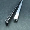 Abacus X Series Straight Connecting Channel - 10mm Thick Glass 1 Abacus X Series Straight Connecting Channel - 10mm Thick Glass -Perfect Finish VEGX 80 0140