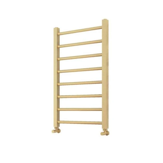 Scudo Vibe 500 X 800 Brushed Brass Towel Radiator 3 Scudo Vibe 500 X 800 Brushed Brass Towel Radiator