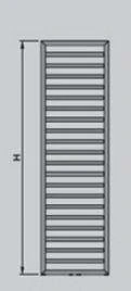 Zehnder Subway Towel Radiator - 1261 X 600mm - Chrome 4 Zehnder Subway Towel Radiator - 1261 X 600mm - Chrome - Image 2