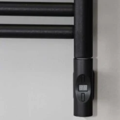 Hugo2 1652 X 400mm Electric Towel Radiator - Anthracite - High Heat Output - Tissino -Perfect Finish anthracite rail element 7