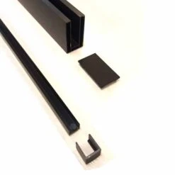 Aquadart Wetroom 10mm Glass Wall Profile & Support Arm Kit - Matt Black 12 Aquadart Wetroom 10mm Glass Wall Profile & Support Arm Kit - Matt Black -Perfect Finish aqua chan 3