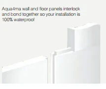 Kudos Aqua4ma Wall & Floor Panels 1200 X 800 X 7mm Pack Of Two 5 Kudos Aqua4ma Wall & Floor Panels 1200 X 800 X 7mm Pack Of Two - Image 3