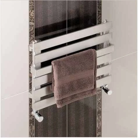 Eastbrook Ascona Chrome Designer Towel Rail 420 X 500mm - 41.0254 4 Eastbrook Ascona Chrome Designer Towel Rail 420 X 500mm - 41.0254 - Image 2