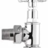 Bayswater Victorian Angled Radiator Valves - Pair -Perfect Finish bayv102 5