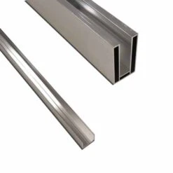 Aquadart Wetroom 10mm Glass Wall Profile & Support Arm Kit - Polished Silver 10 Aquadart Wetroom 10mm Glass Wall Profile & Support Arm Kit - Polished Silver -Perfect Finish chrome chan 2