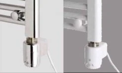 Launton Matt White Towel Rail 1200 X 500mm - Eastbrook -Perfect Finish elem type e