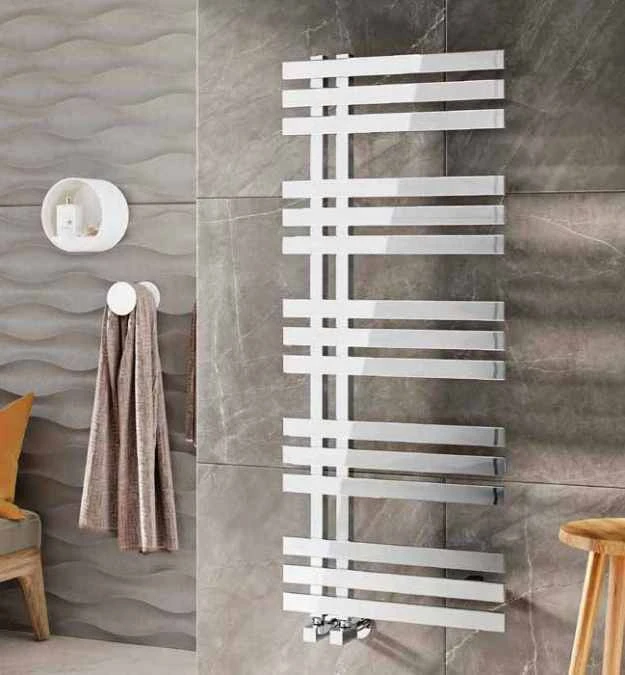 Scudo Elizabeth Chrome Towel Radiator - 500 X 1200mm 3 Scudo Elizabeth Chrome Towel Radiator - 500 X 1200mm