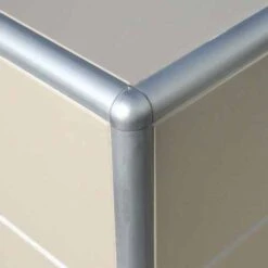 Genesis 8mm Bright Silver Aluminium Pro Quadrant Edge Tile Trim 2.5m 9 Genesis 8mm Bright Silver Aluminium Pro Quadrant Edge Tile Trim 2.5m -Perfect Finish eta corner 500x500 1