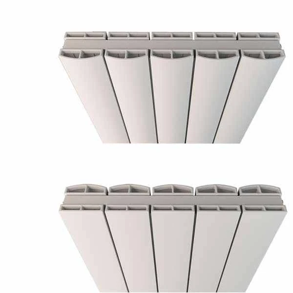 Eastbrook Guardia 600 X 660 Matt Grey Horizontal Designer Radiator 4 Eastbrook Guardia 600 X 660 Matt Grey Horizontal Designer Radiator - Image 2