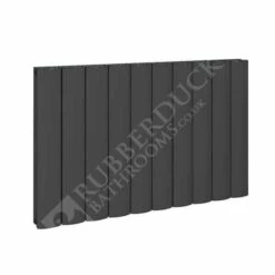 Eastbrook Guardia 600 X 850 Matt Anthracite Horizontal Designer Radiator