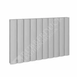 Eastbrook Guardia 600 X 1230 Matt Grey Horizontal Designer Radiator
