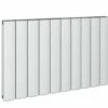 Eastbrook Guardia 600 X 470 Matt White Horizontal Designer Radiator -Perfect Finish guardia horizontal white 2