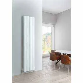 Eastbrook Guardia 1800 X 375 Matt White Vertical Radiator 4 Eastbrook Guardia 1800 X 375 Matt White Vertical Radiator - Image 2