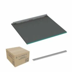 Abacus Infinity Wet Room Tray - Right Hand - 1200 X 1250mm