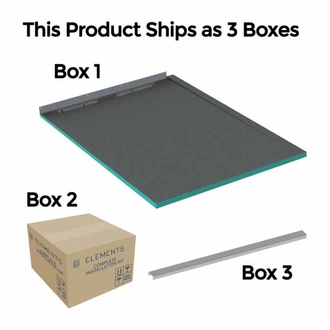 Abacus Infinity Wet Room Tray - Left Hand - 1400 X 950mm 4 Abacus Infinity Wet Room Tray - Left Hand - 1400 X 950mm - Image 2