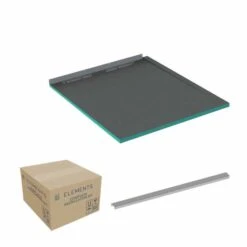 Abacus Infinity Wet Room Tray - Left Hand - 1200 X 950mm