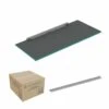 Abacus Infinity Wet Room Tray Kit - 1800 X 900mm -Perfect Finish infinity side waste main