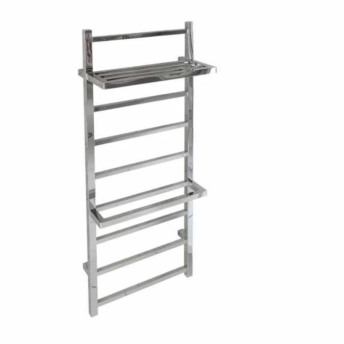 Launton Chrome Towel Rail 1200 X 600mm - Eastbrook 3 Launton Chrome Towel Rail 1200 X 600mm - Eastbrook