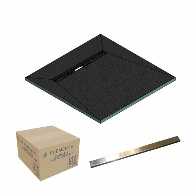 Abacus Elements Level Access 600mm Linear End Waste Wet Room Kit 1200 X 1200 X 30mm 3 Abacus Elements Level Access 600mm Linear End Waste Wet Room Kit 1200 X 1200 X 30mm