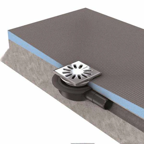 Wedi Fundo Riofino Shower Tray - 900 X 900mm Linear Drain 12 Wedi Fundo Riofino Shower Tray - 900 X 900mm Linear Drain - Image 10