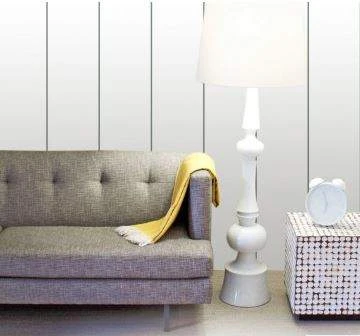 Neptune 200 Moderna White & Chrome Flat Panel - PVC Plastic Wall & Ceiling Cladding - 2.6m - 5 Pack 8 Neptune 200 Moderna White & Chrome Flat Panel - PVC Plastic Wall & Ceiling Cladding - 2.6m - 5 Pack - Image 6