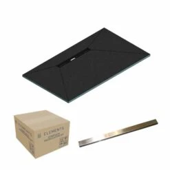 Abacus Elements Level Access Offset Linear Offset Wet Room Kit 1800 X 900 X 30mm