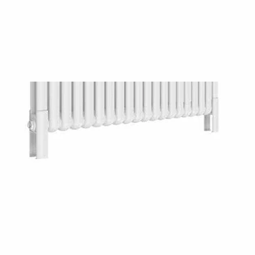 Eastbrook Rubano 600 X 383mm Horizontal Designer Radiator - Gloss White 4 Eastbrook Rubano 600 X 383mm Horizontal Designer Radiator - Gloss White - Image 2