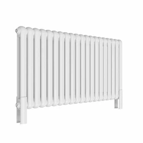 Eastbrook Rubano 600 X 623mm Horizontal Designer Radiator - Gloss White 3 Eastbrook Rubano 600 X 623mm Horizontal Designer Radiator - Gloss White