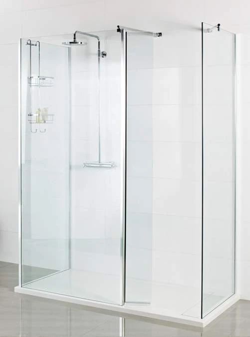 Roman Showers Select 400 Pivoting Deflector Panel 443mm Width (8mm Glass) 3 Roman Showers Select 400 Pivoting Deflector Panel 443mm Width (8mm Glass)